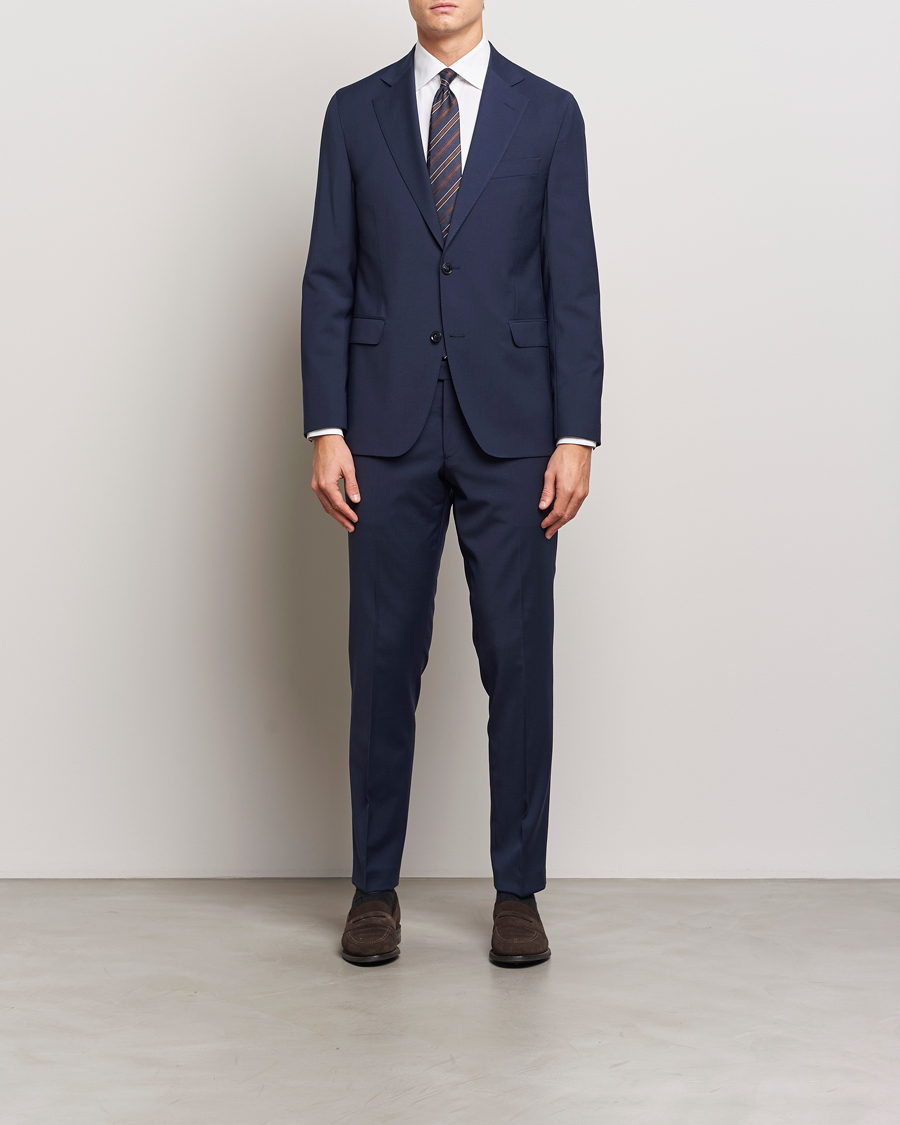Men | Trousers | Oscar Jacobson | Diego Trousers Dew Blue