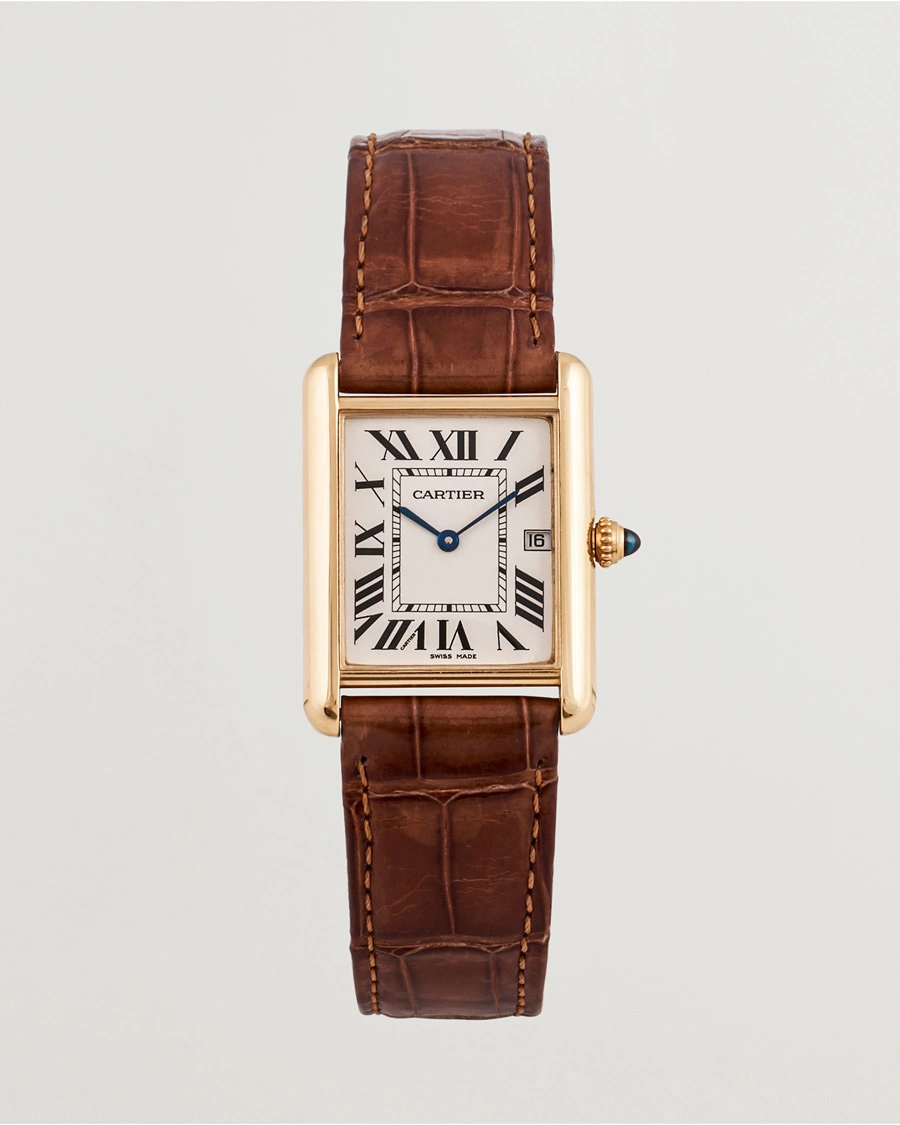 Men | Cartier Pre-Owned Tank Louis 18K  | Cartier Pre-Owned | Tank Louis 18K 