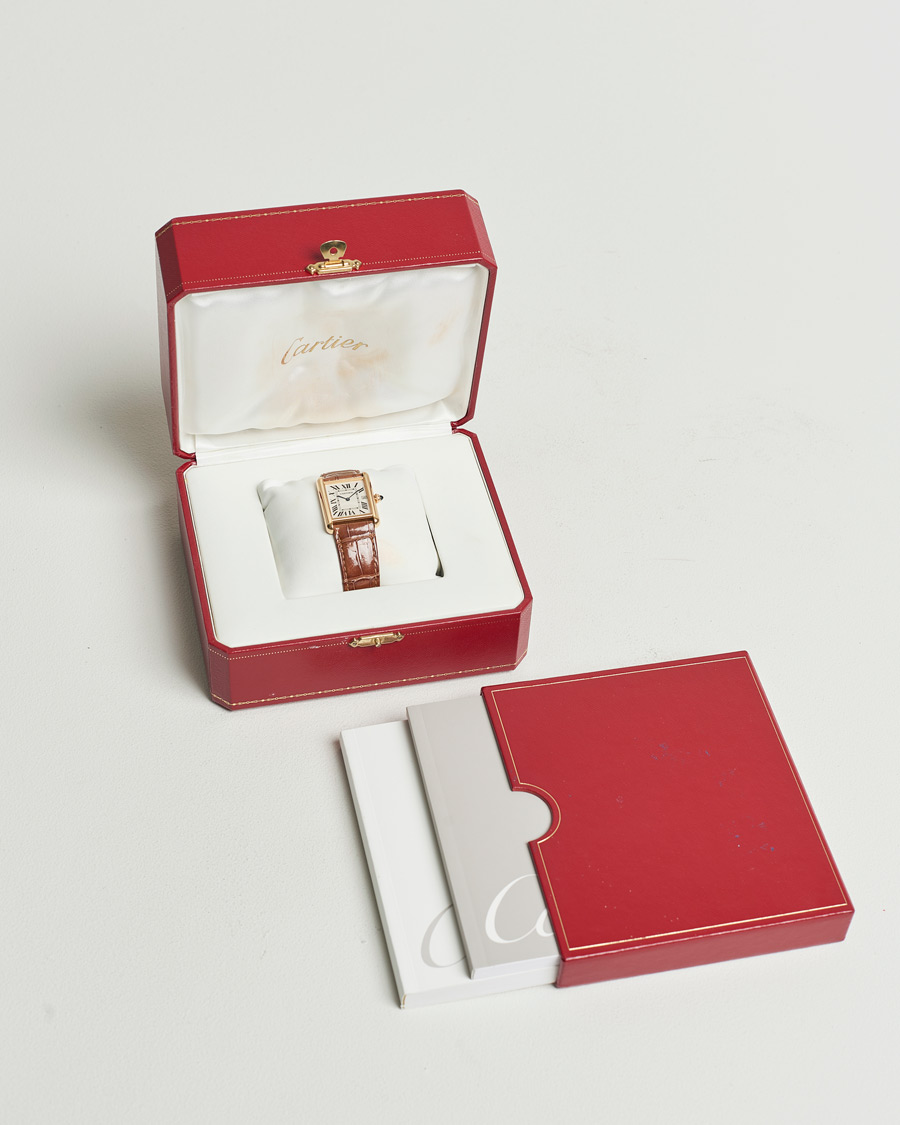 Men | Cartier Pre-Owned Tank Louis 18K  | Cartier Pre-Owned | Tank Louis 18K 