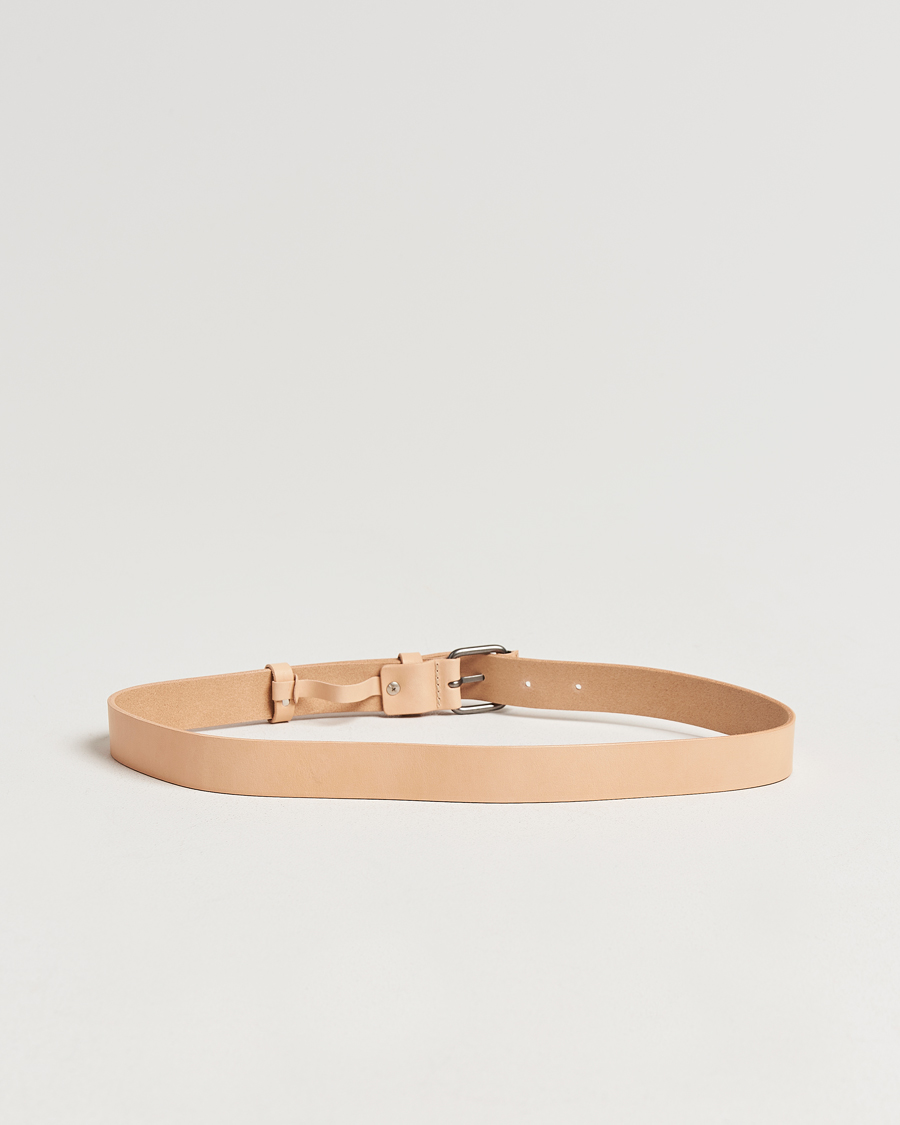 Men | Belts | Nudie Jeans | Dwayne Leather Belt Natural