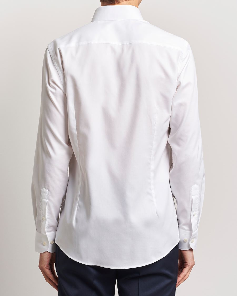 Men | Shirts | Eton | Slim Fit Wrinkle Free Oxford Shirt White