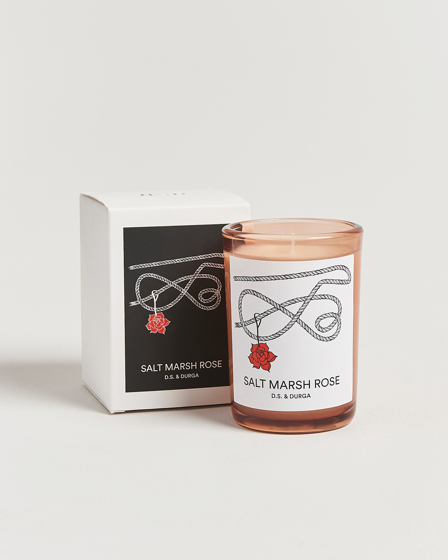 Men | Scented Candles | D.S. & Durga | Salt March Rose Scented Candle 200g