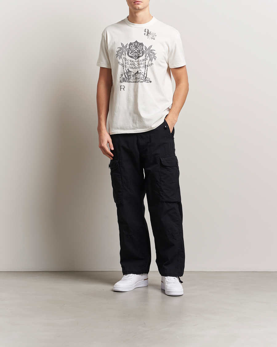 Men | Trousers | Polo Ralph Lauren | Cotton Ripstop Cargo Pants Polo Black