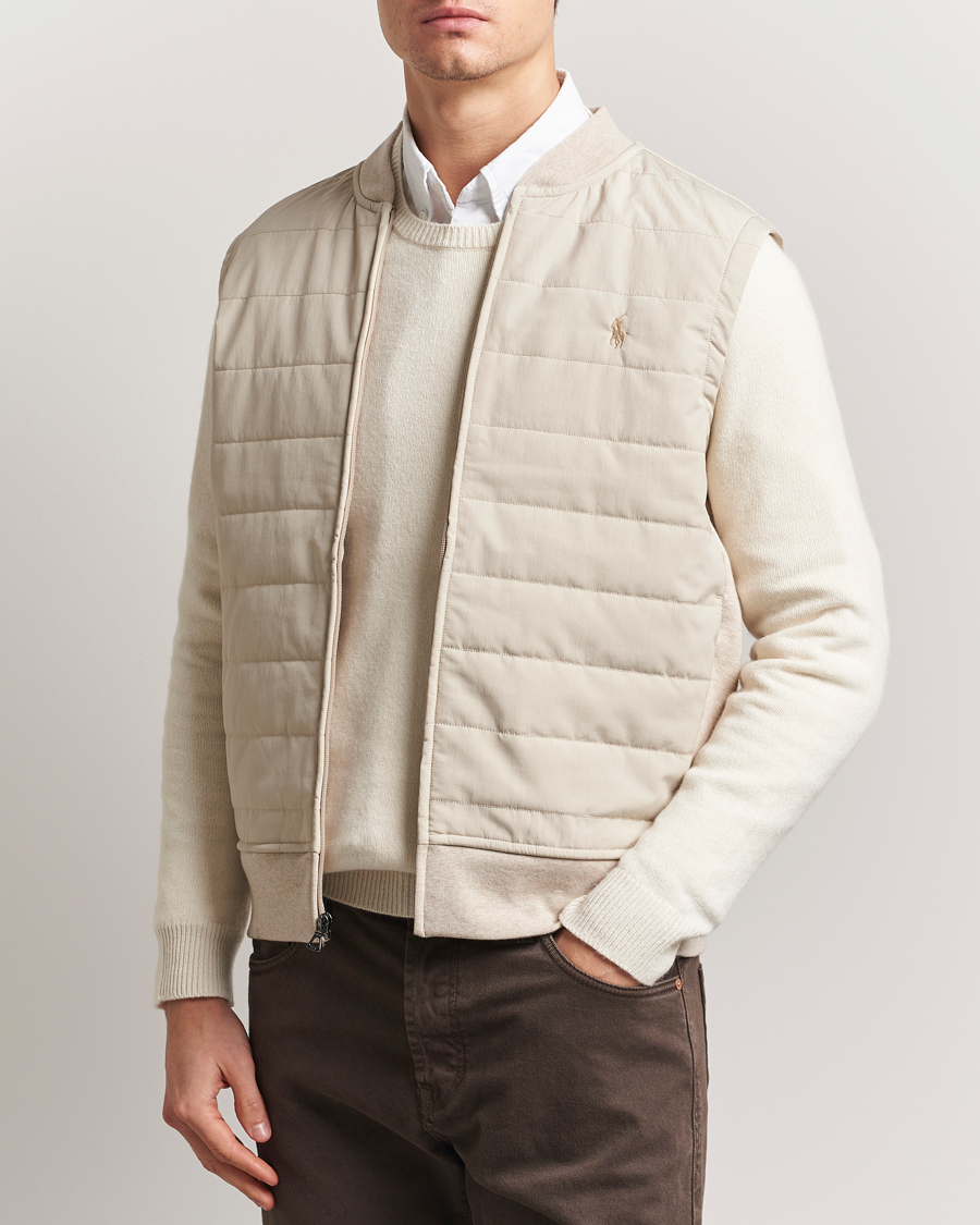 Men | Coats & Jackets | Polo Ralph Lauren | Hybrid Vest Expedition Dune Heather