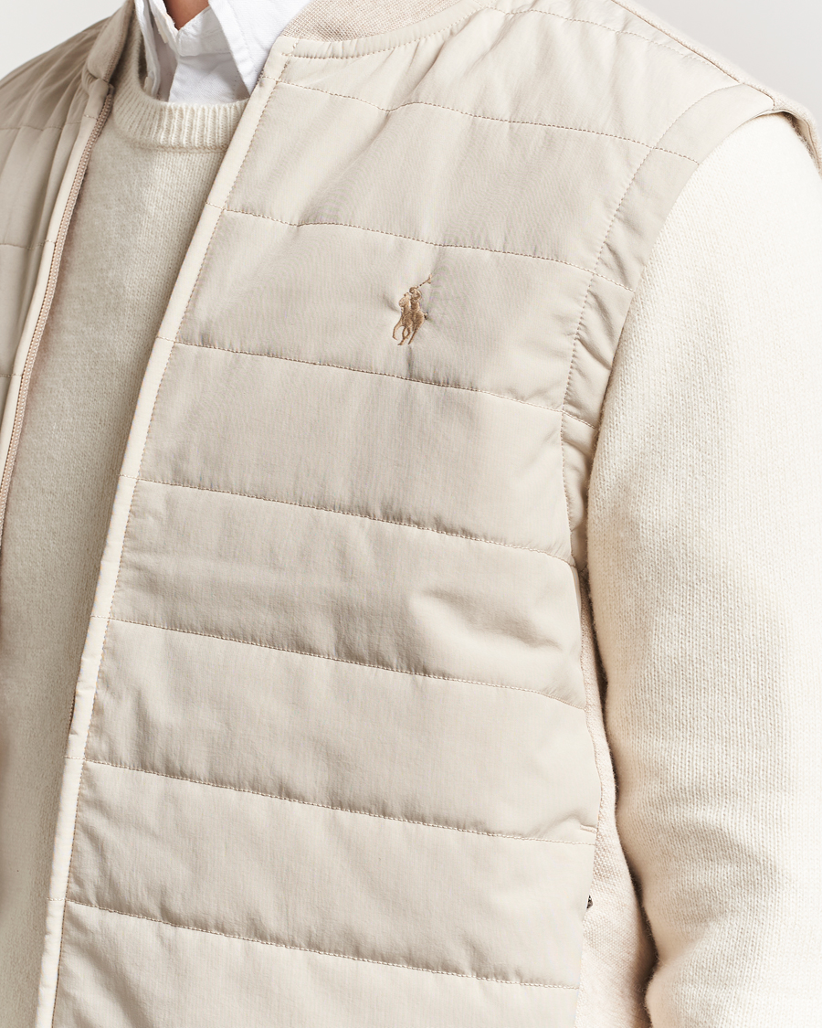 Men | Coats & Jackets | Polo Ralph Lauren | Hybrid Vest Expedition Dune Heather