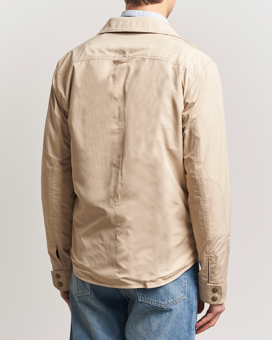 Men | Coats & Jackets | Polo Ralph Lauren | Reversible Lined Suede Shirt Jacket Khaki/Grey