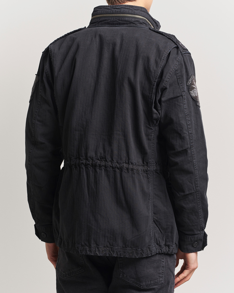 Men | Coats & Jackets | Polo Ralph Lauren | Herringbone Field Jacket Polo Black