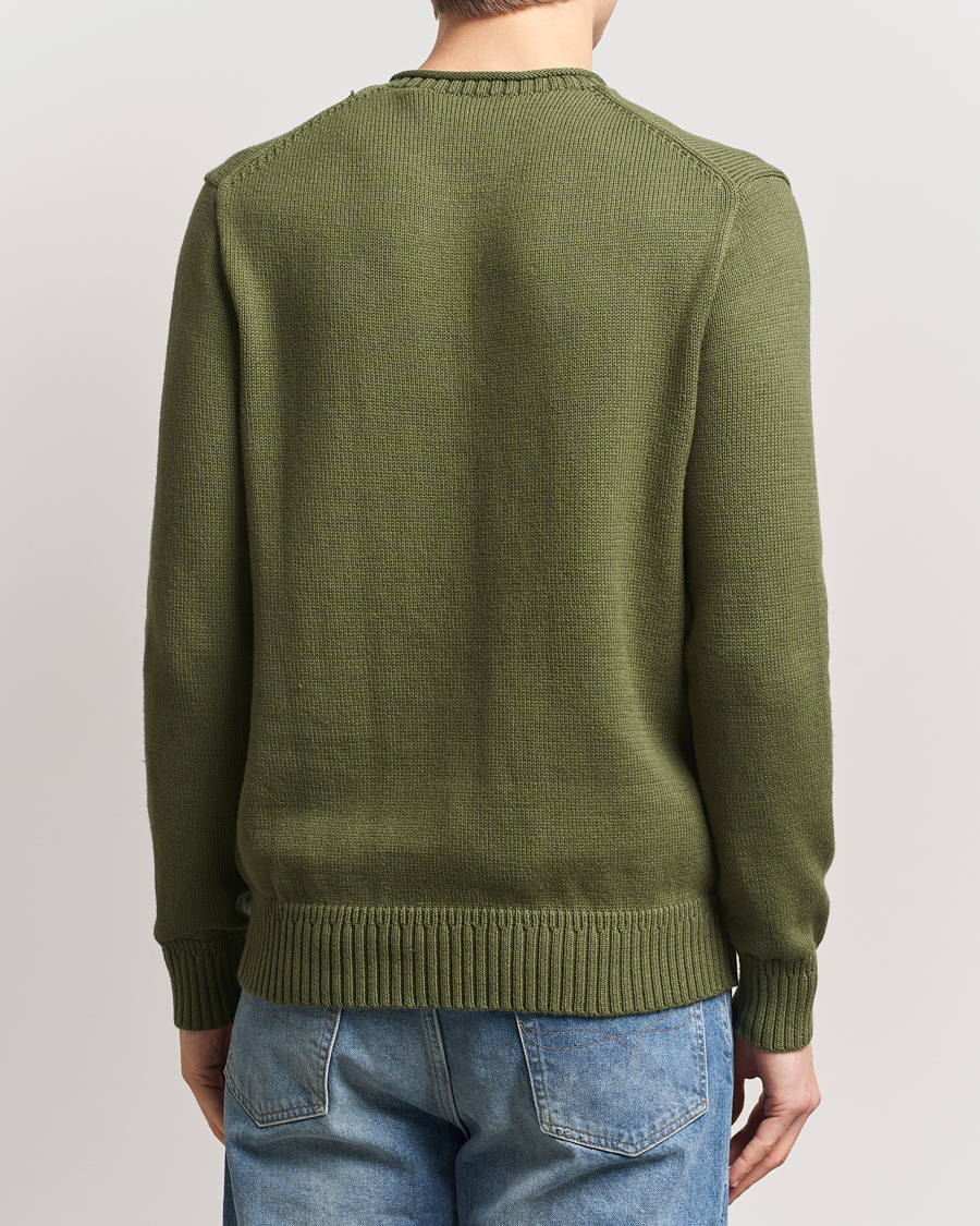 Men | Sweaters & Knitwear | Polo Ralph Lauren | Cotton Bear Pullover New Olive