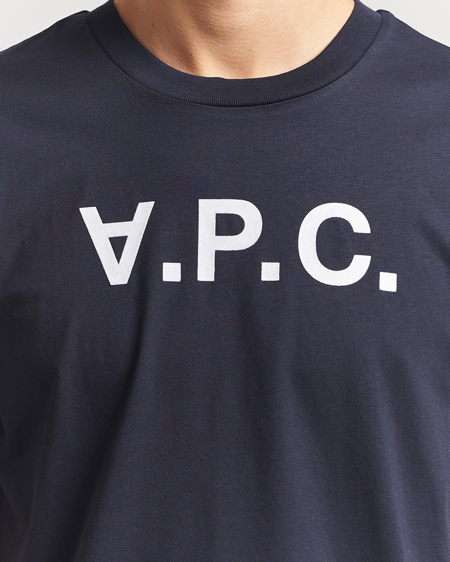 Men | T-Shirts | A.P.C. | VPC T-Shirt Dark Navy
