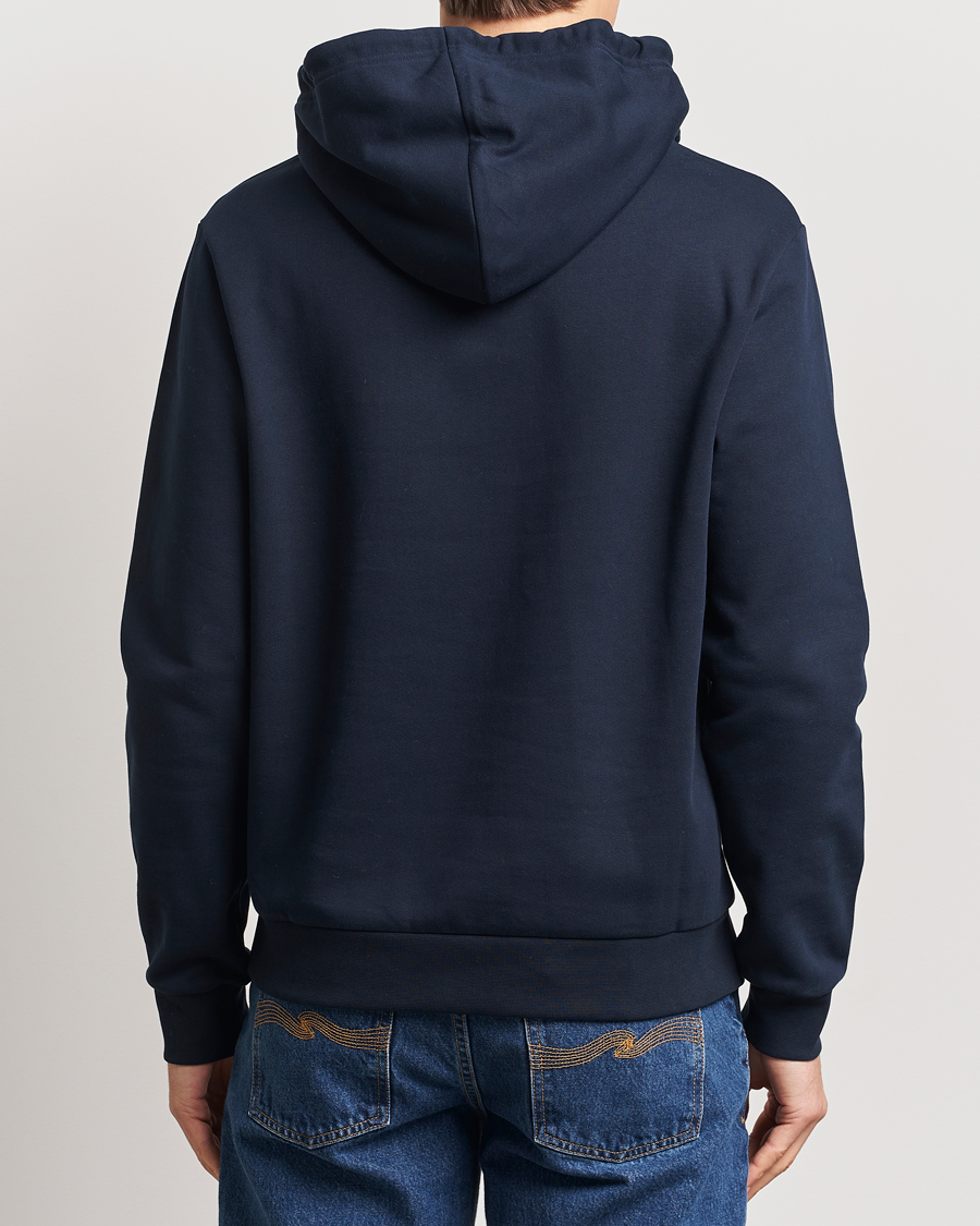 Men | Sweaters & Knitwear | A.P.C. | Rue Madame Hoodie Dark Navy