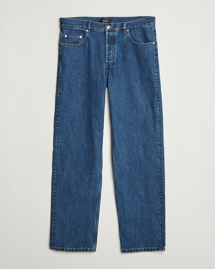 Men | Trousers | A.P.C. | Fairfax Jeans Washed Indigo