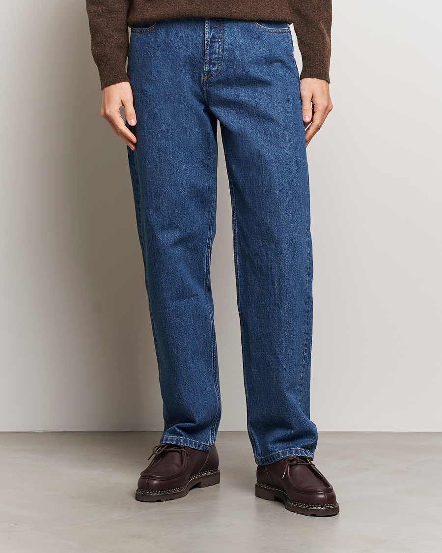 Men | Trousers | A.P.C. | Fairfax Jeans Washed Indigo