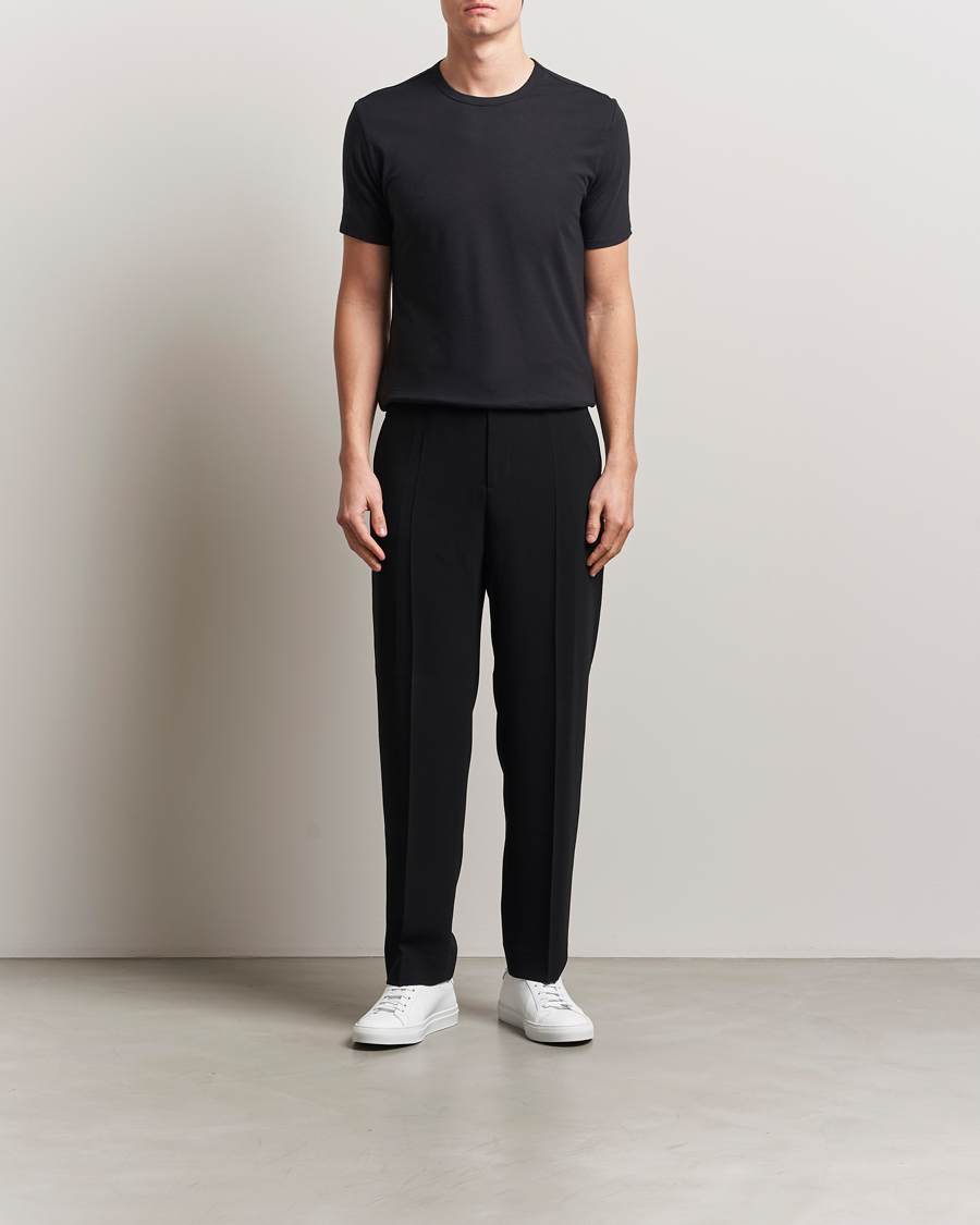 Men | T-Shirts | Calvin Klein | 3-Pack Cotton Stretch Crew Neck T-Shirt White/Black/Grey