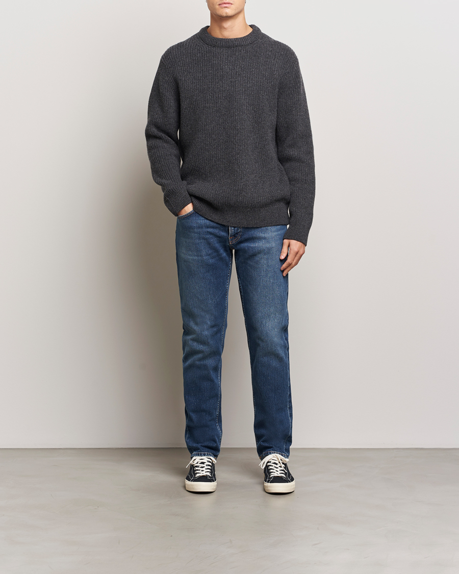 Men | Jeans | Nudie Jeans | Solid Ollie Jeans Wild Blue