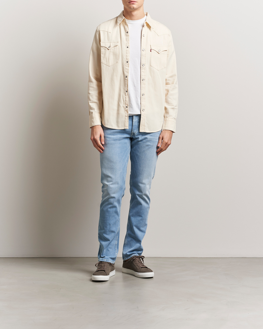 Men | Jeans | Replay | Grover Straight Fit Stretch Jeans Light Blue