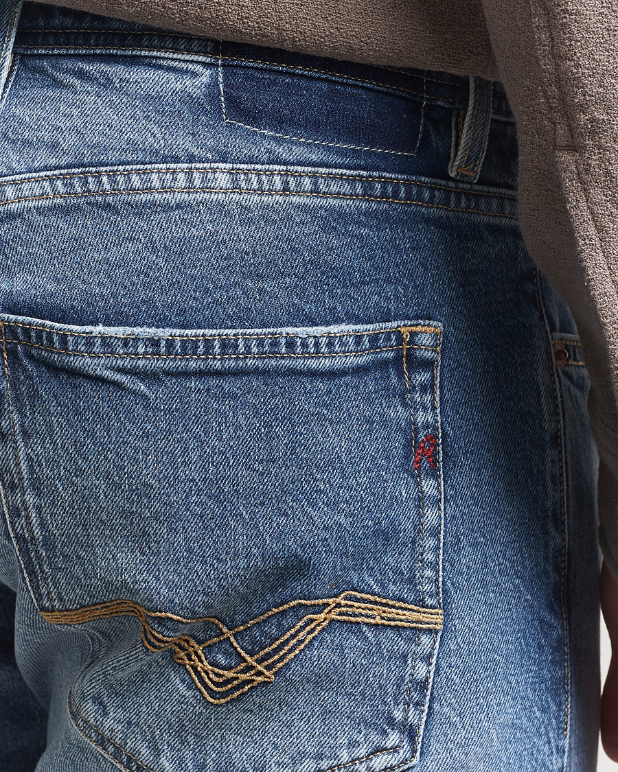 Men | Jeans | Replay | Grover Straight Fit Original Jeans Medium Blue