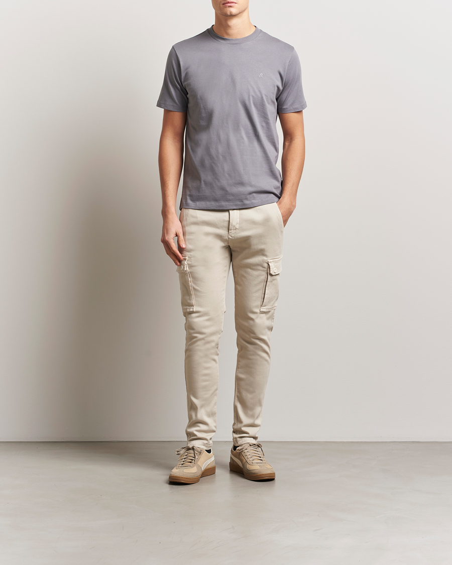 Men | Trousers | Replay | Jaan Hyperflex Cargo Pants Alabster