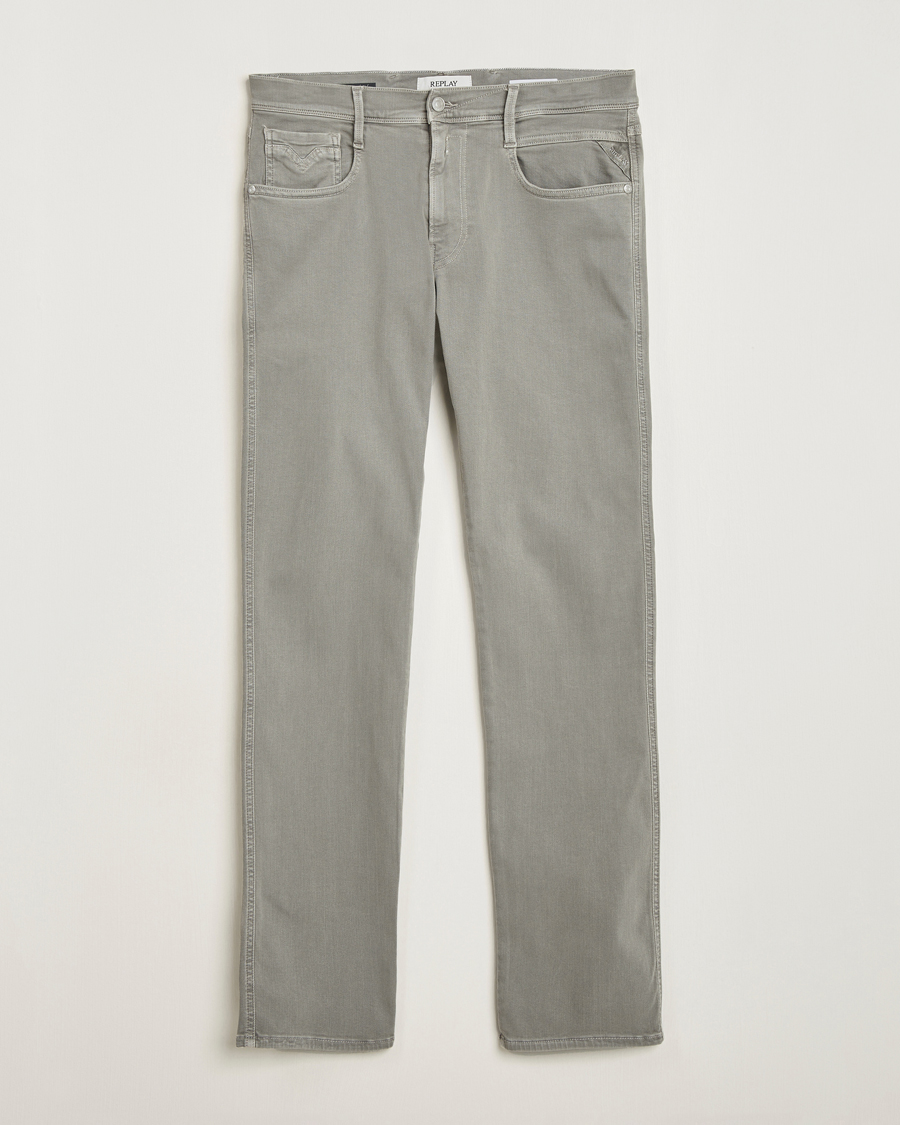 Men | Trousers | Replay | Anbass Hyperflex X.Lite 5-Pocket Pants Dim Grey