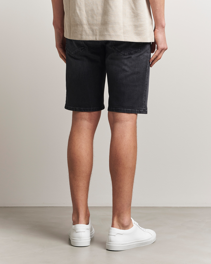 Men | Shorts | Replay | RBJ981 Stretch Denim Shorts Washed Black