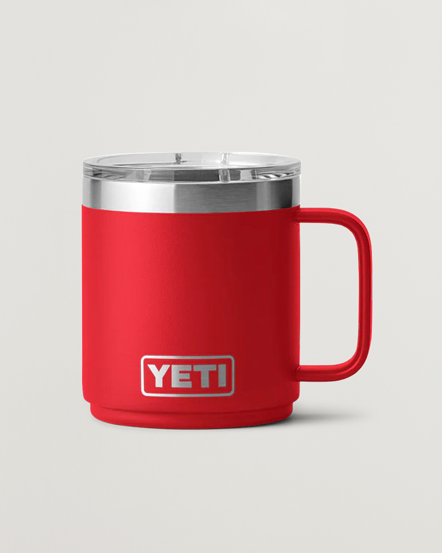 YETI Rambler 10 oz Mug 2個セット シルバー・レッド YETI Rambler 10 Oz Mug Rescure Red at CareOfCarl.com