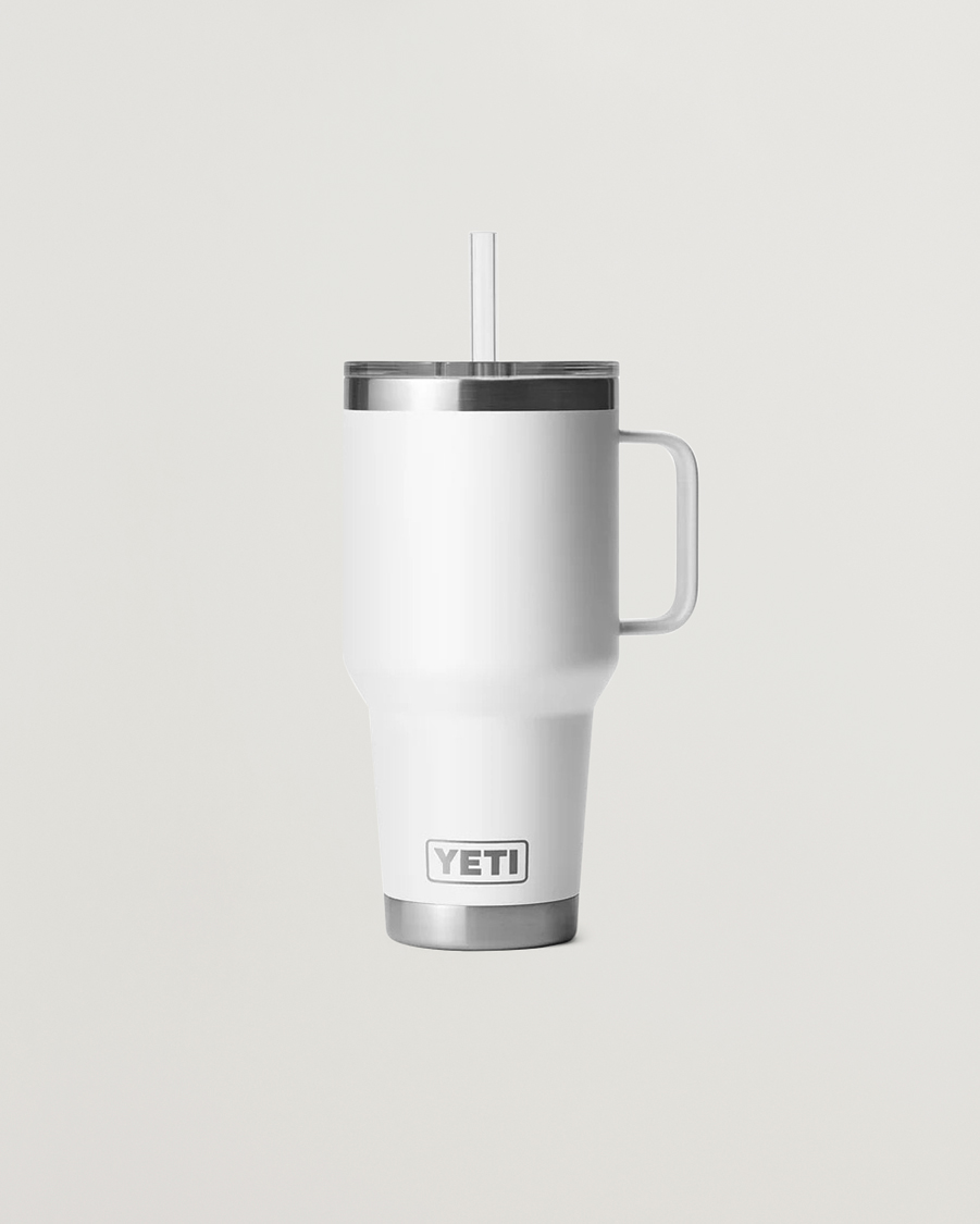 Men | Outdoor living | YETI | Rambler 35 Oz Straw Mug White