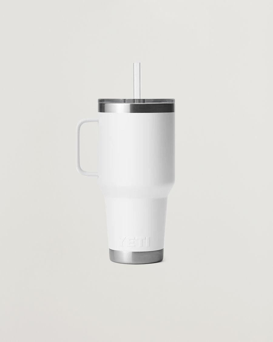 Men | Outdoor living | YETI | Rambler 35 Oz Straw Mug White