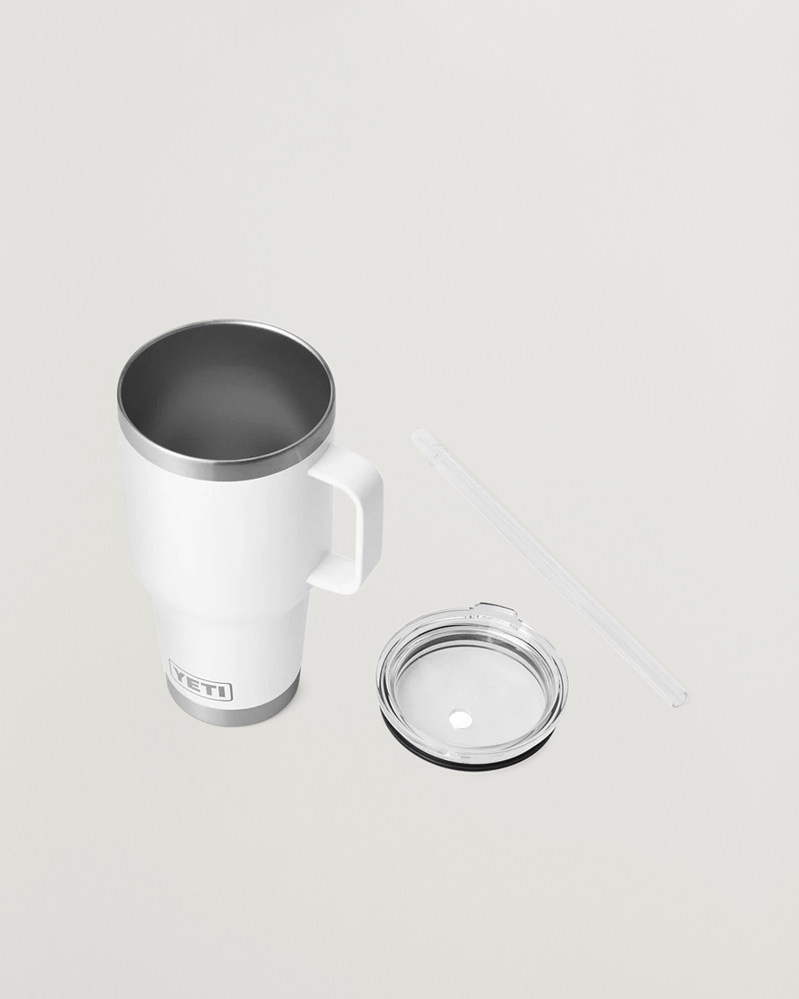 Men | Outdoor living | YETI | Rambler 35 Oz Straw Mug White