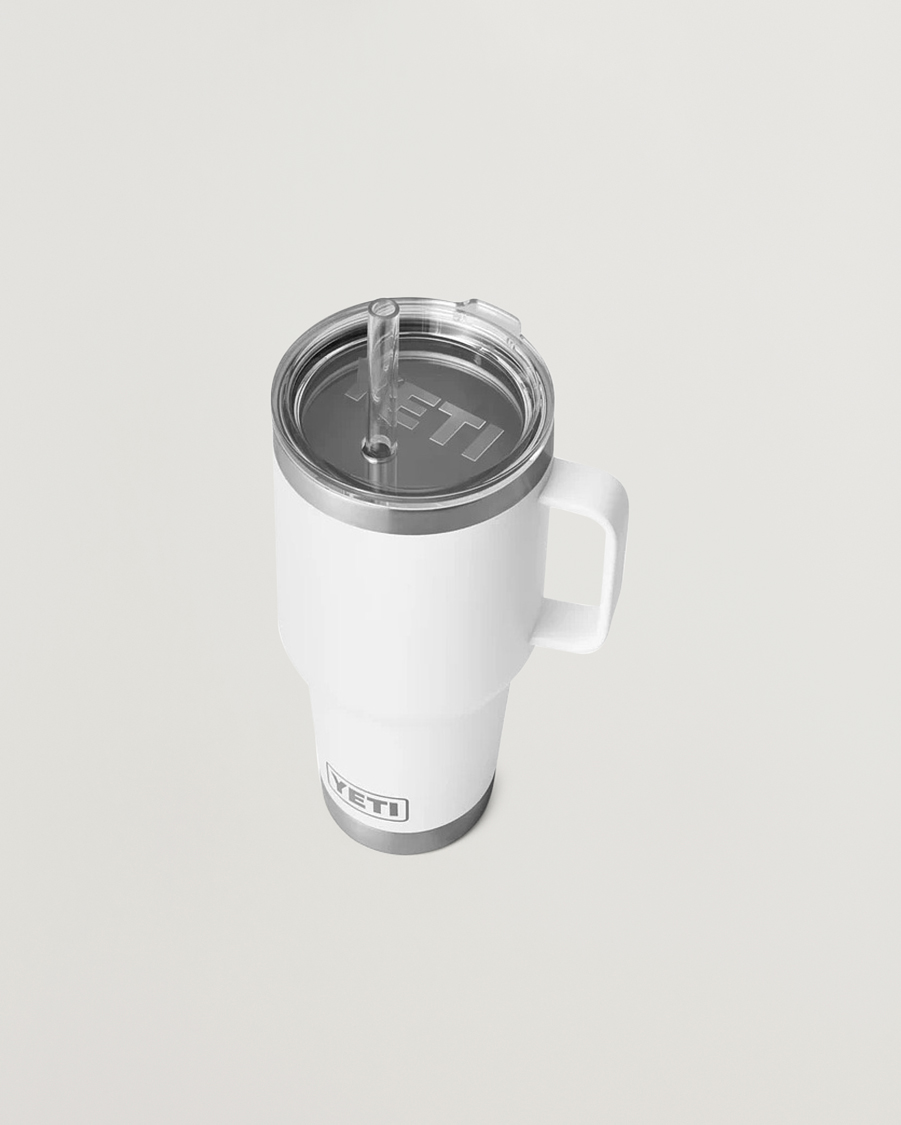 Men | Outdoor living | YETI | Rambler 35 Oz Straw Mug White