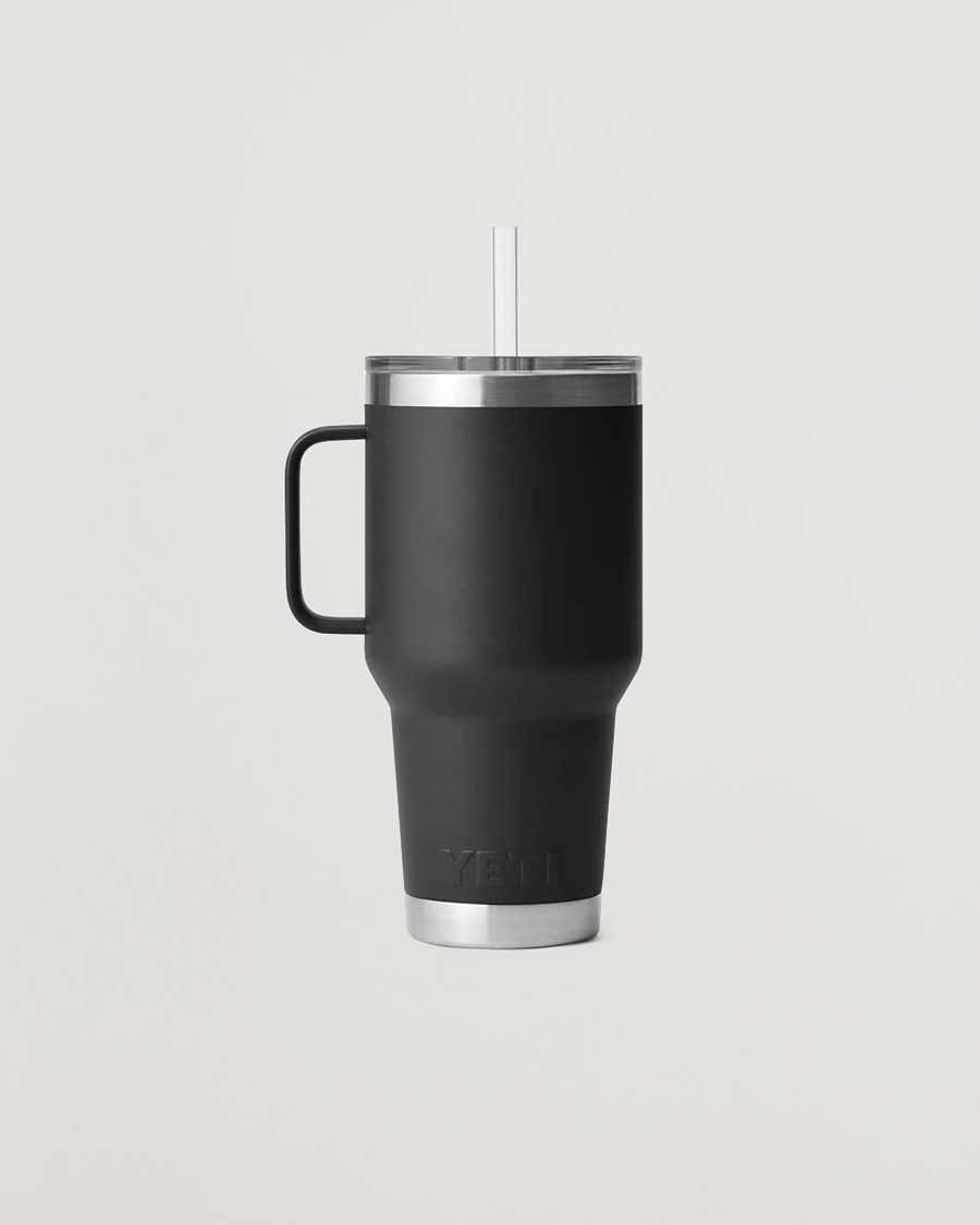 Men | Outdoor living | YETI | Rambler 35 Oz Straw Mug Black