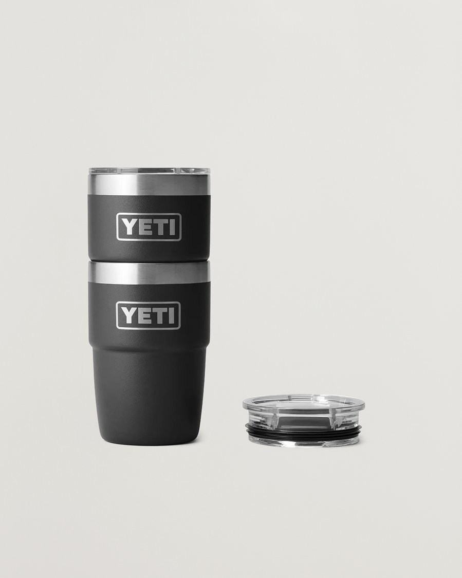 YETI Rambler 8 Oz Stackable Cup Black at CareOfCarl.com