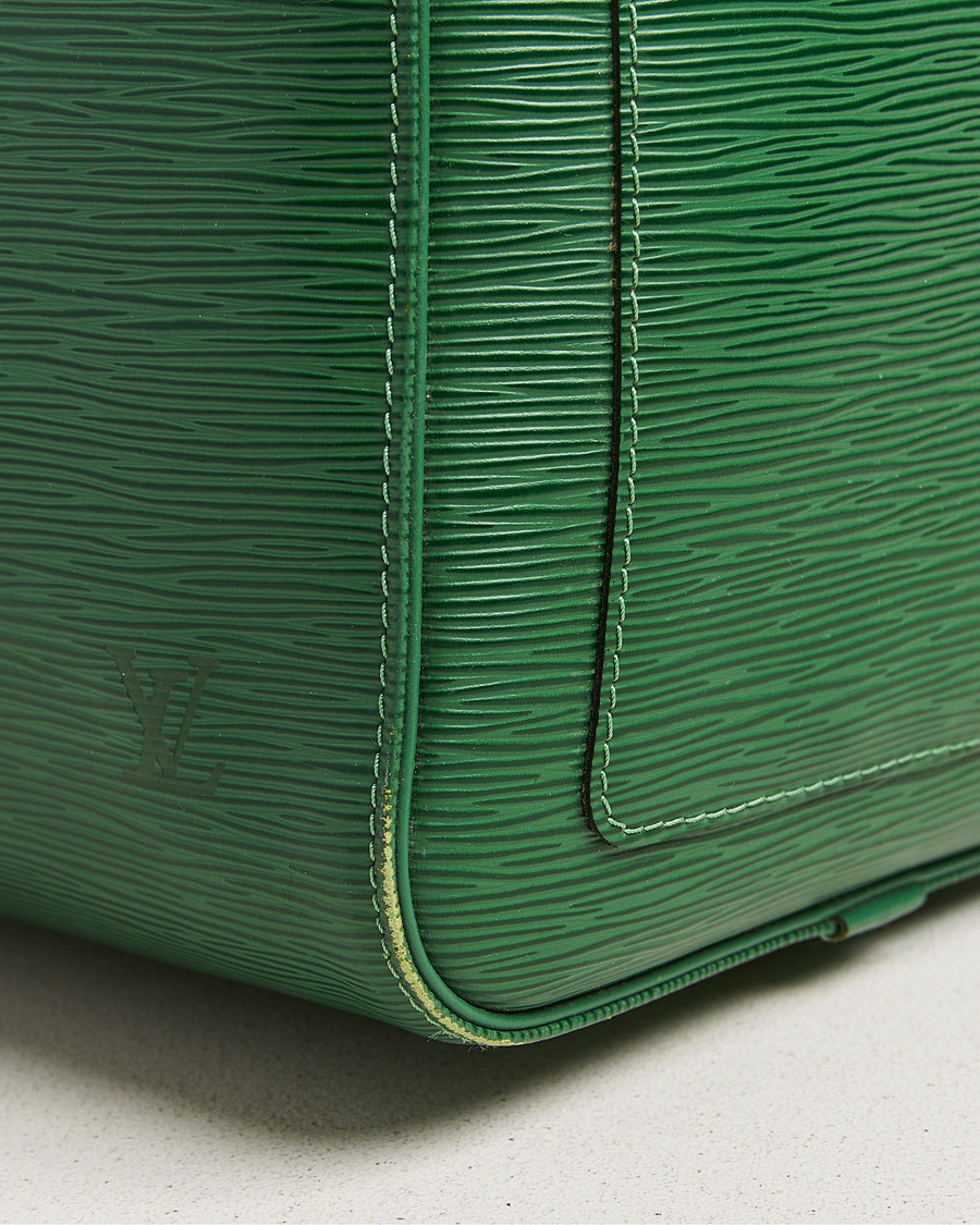 Men | Louis Vuitton Pre-Owned Keepall 50 Epi Leather Bag Green  | Louis Vuitton Pre-Owned | Keepall 50 Epi Leather Bag Green 