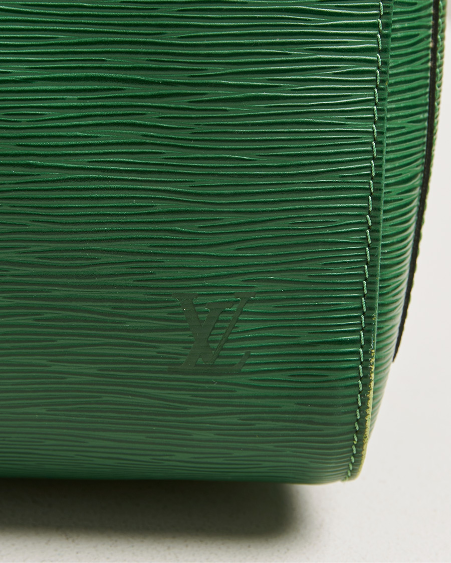Men | Louis Vuitton Pre-Owned Keepall 50 Epi Leather Bag Green  | Louis Vuitton Pre-Owned | Keepall 50 Epi Leather Bag Green 