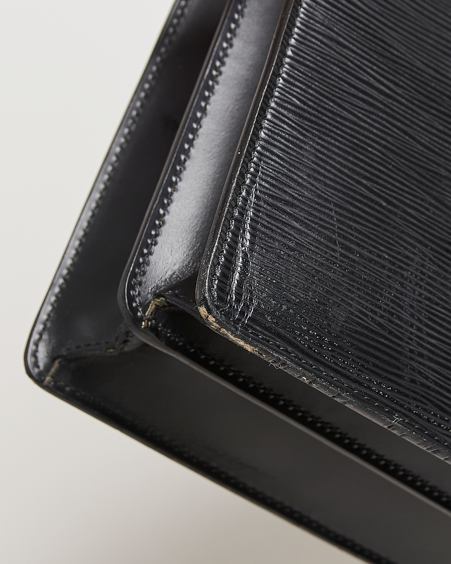 Louis Vuitton Pre-Owned Ambassadeur Briefcase Black at CareOfCarl.com