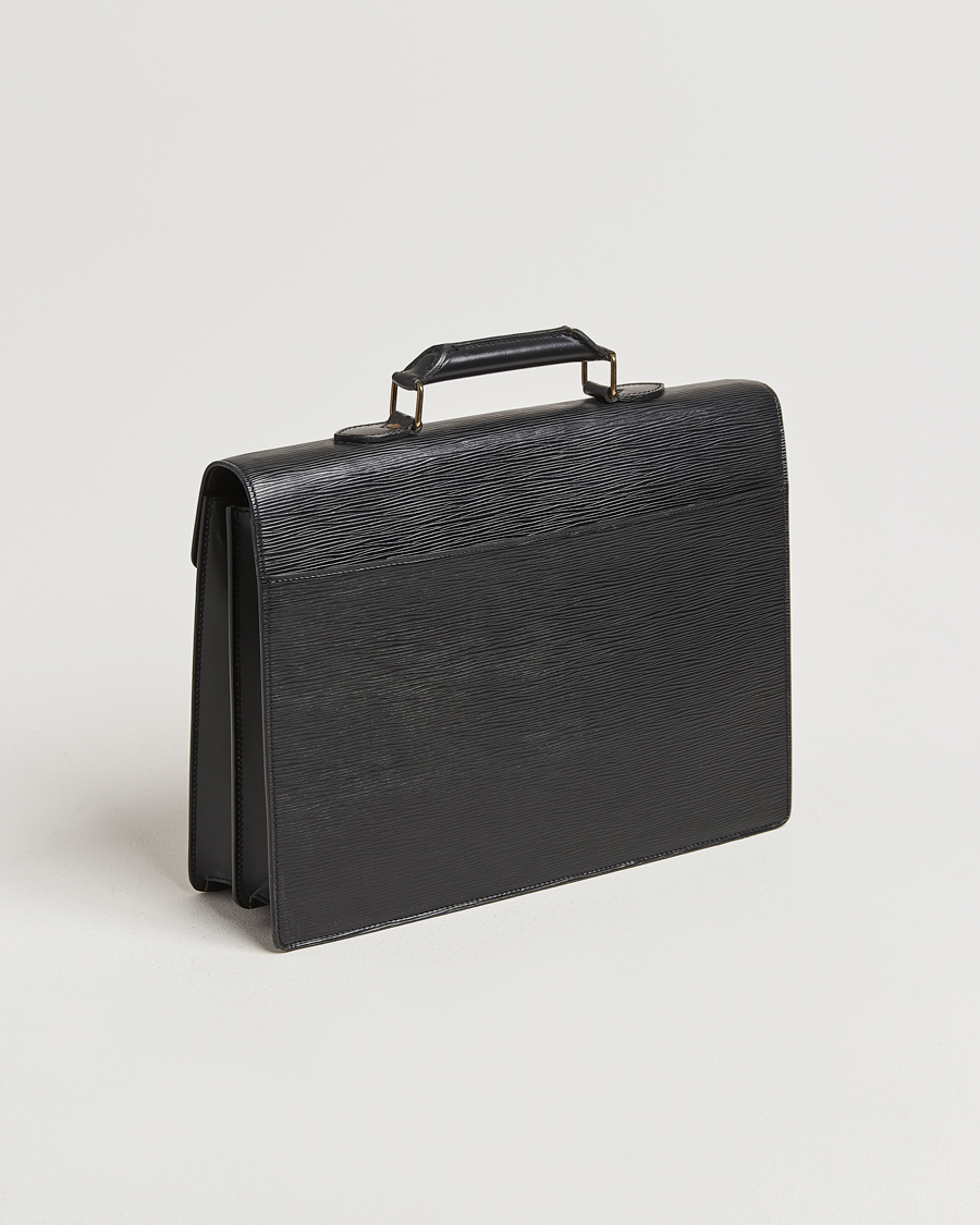Men | Louis Vuitton Pre-Owned Ambassadeur Briefcase Black | Louis Vuitton Pre-Owned | Ambassadeur Briefcase Black