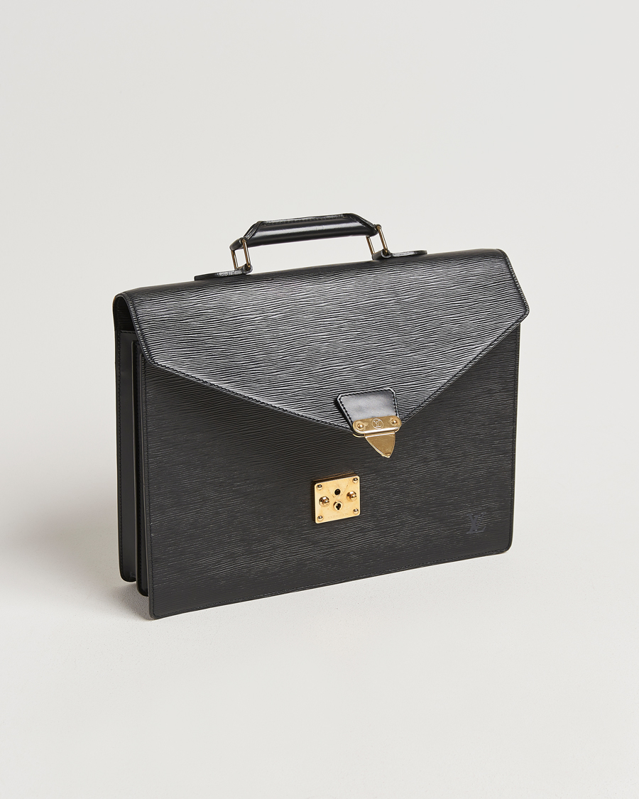 Men | Louis Vuitton Pre-Owned Ambassadeur Briefcase Black | Louis Vuitton Pre-Owned | Ambassadeur Briefcase Black
