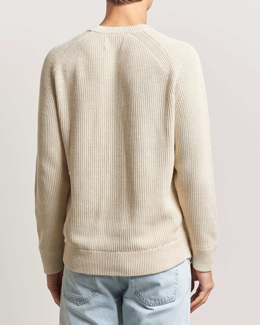 Men | Sweaters & Knitwear | NN07 | Jacobo Cotton Knitted Sweater Ivory