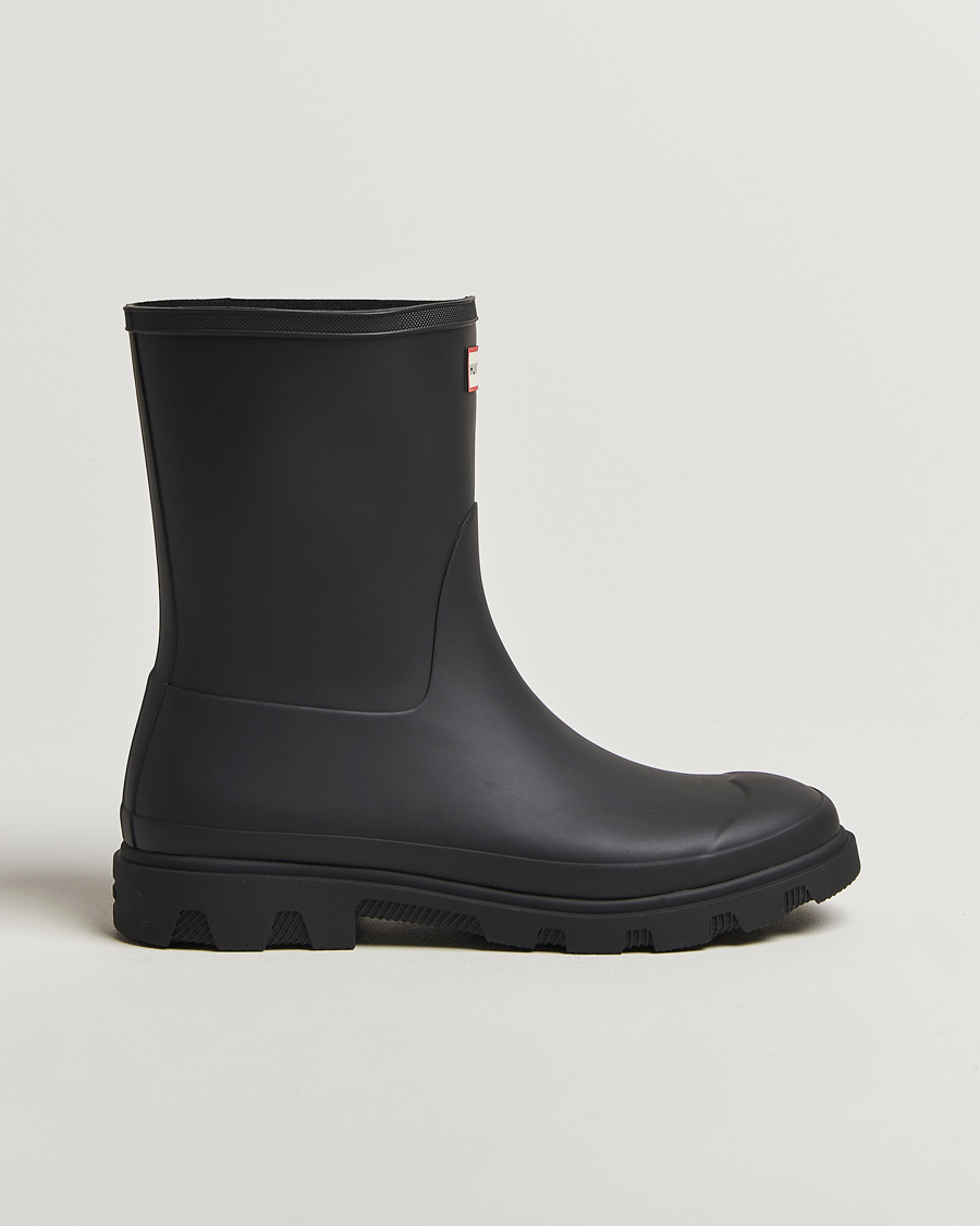 Men | Overshoes & Rubber boots | Hunter Boots | Downpour Short Boot Black