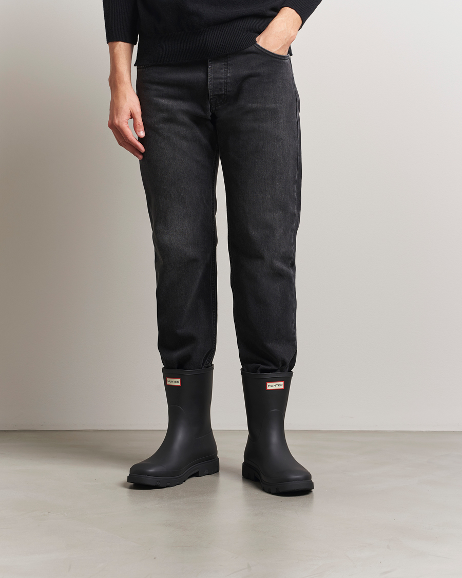 Men | Overshoes & Rubber boots | Hunter Boots | Downpour Short Boot Black