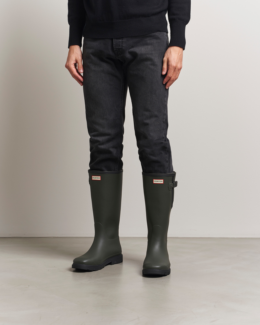 Hunter Boots Downpour Adjustable Boot Dark Olive at CareOfCarl.com