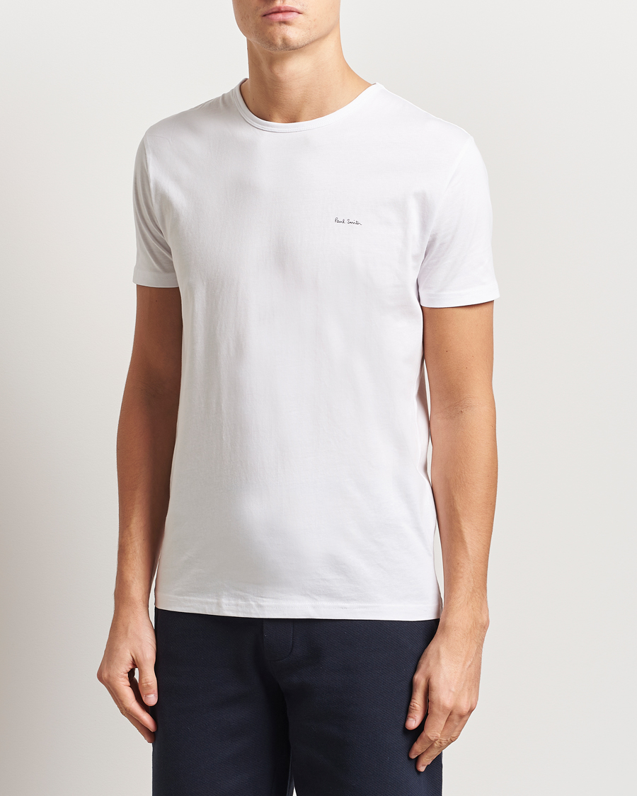 Men | T-Shirts | Paul Smith | 3-Pack Crew Neck T-Shirt White