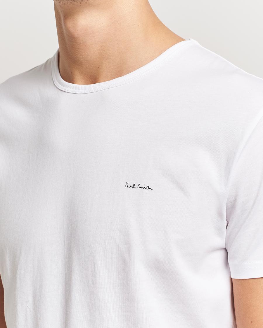 Men | T-Shirts | Paul Smith | 3-Pack Crew Neck T-Shirt White