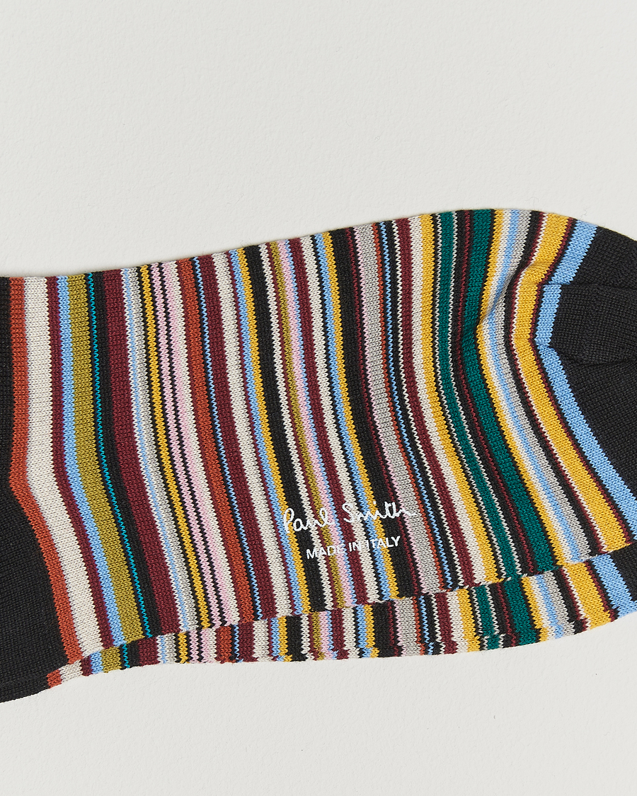 Men | Underwear & Socks | Paul Smith | Paul SmithMulitstripe SocksBlack
