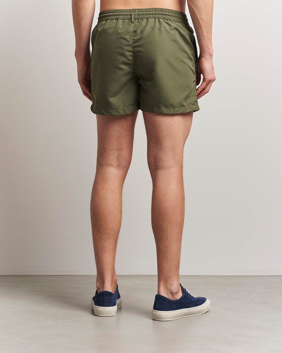 Men | Swimwear | Paul Smith | Zebra Swimshorts Green
