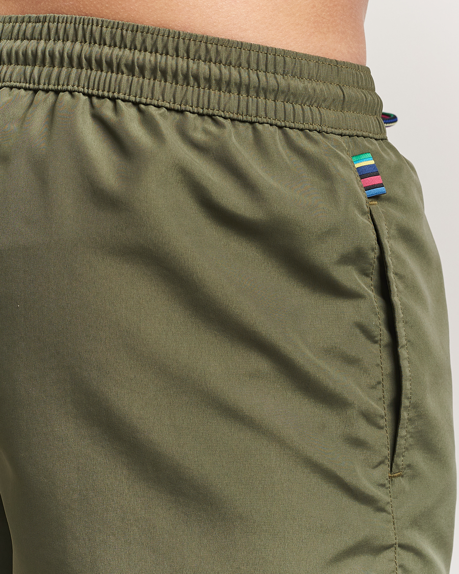 Men | Swimwear | Paul Smith | Zebra Swimshorts Green