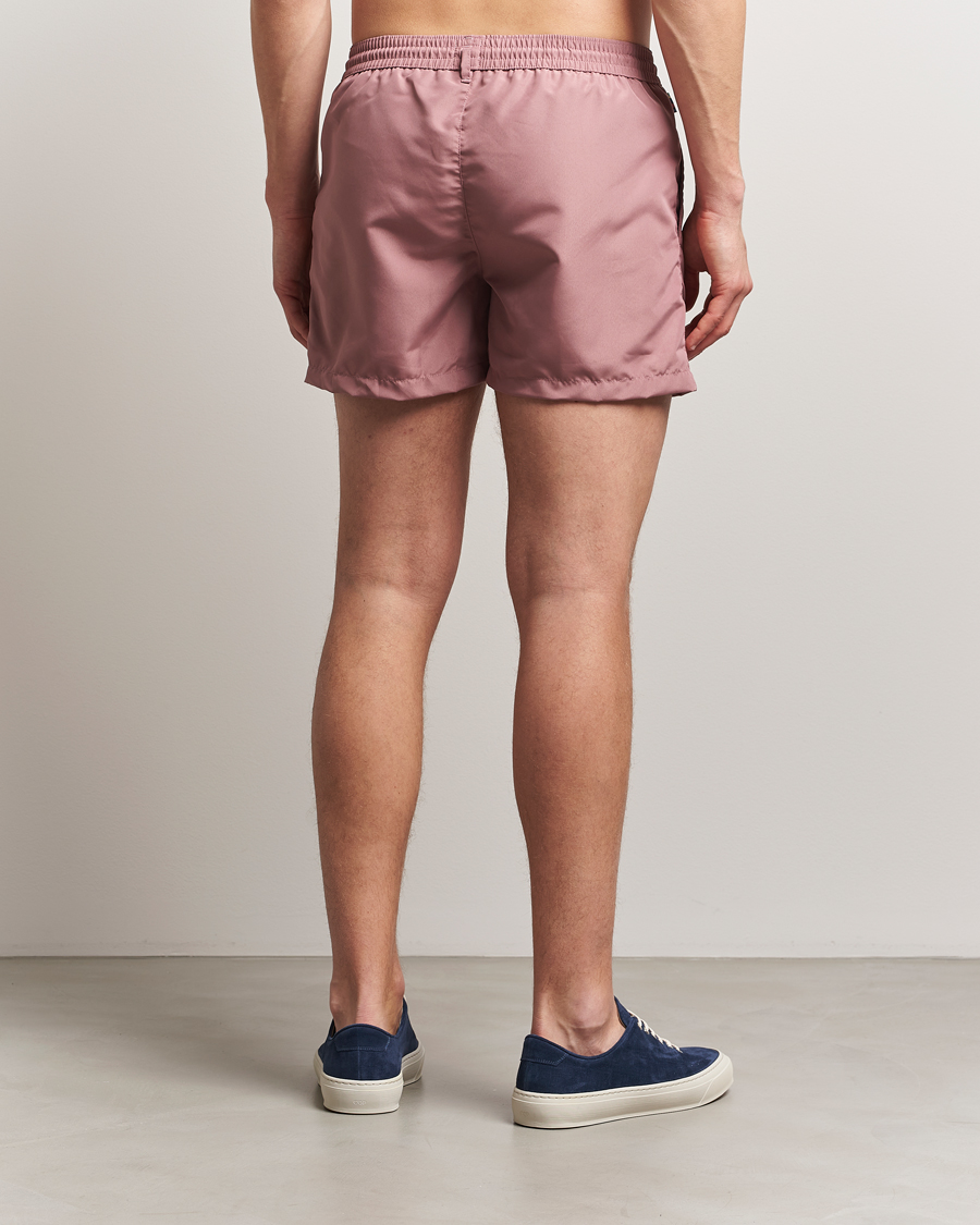Men | Swimwear | Paul Smith | Zebra Swimshorts Dusty Red