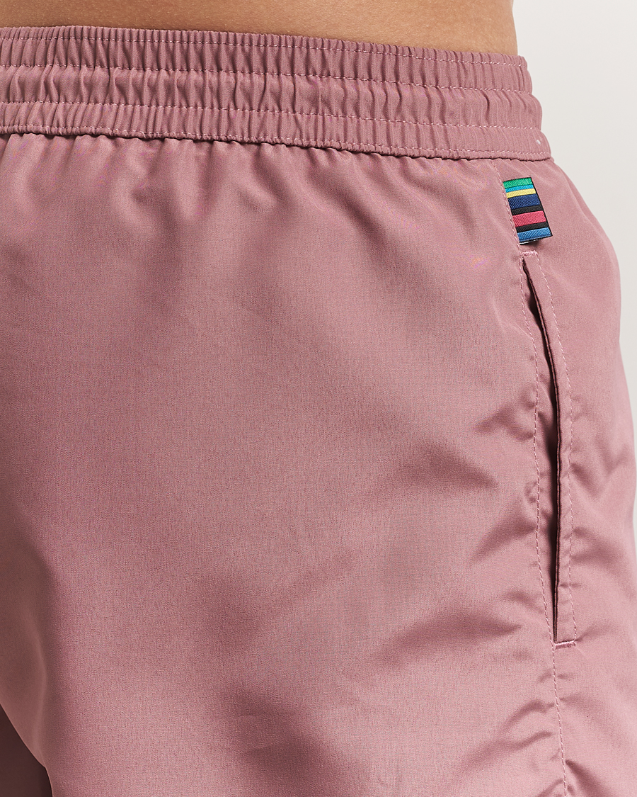 Men | Swimwear | Paul Smith | Zebra Swimshorts Dusty Red