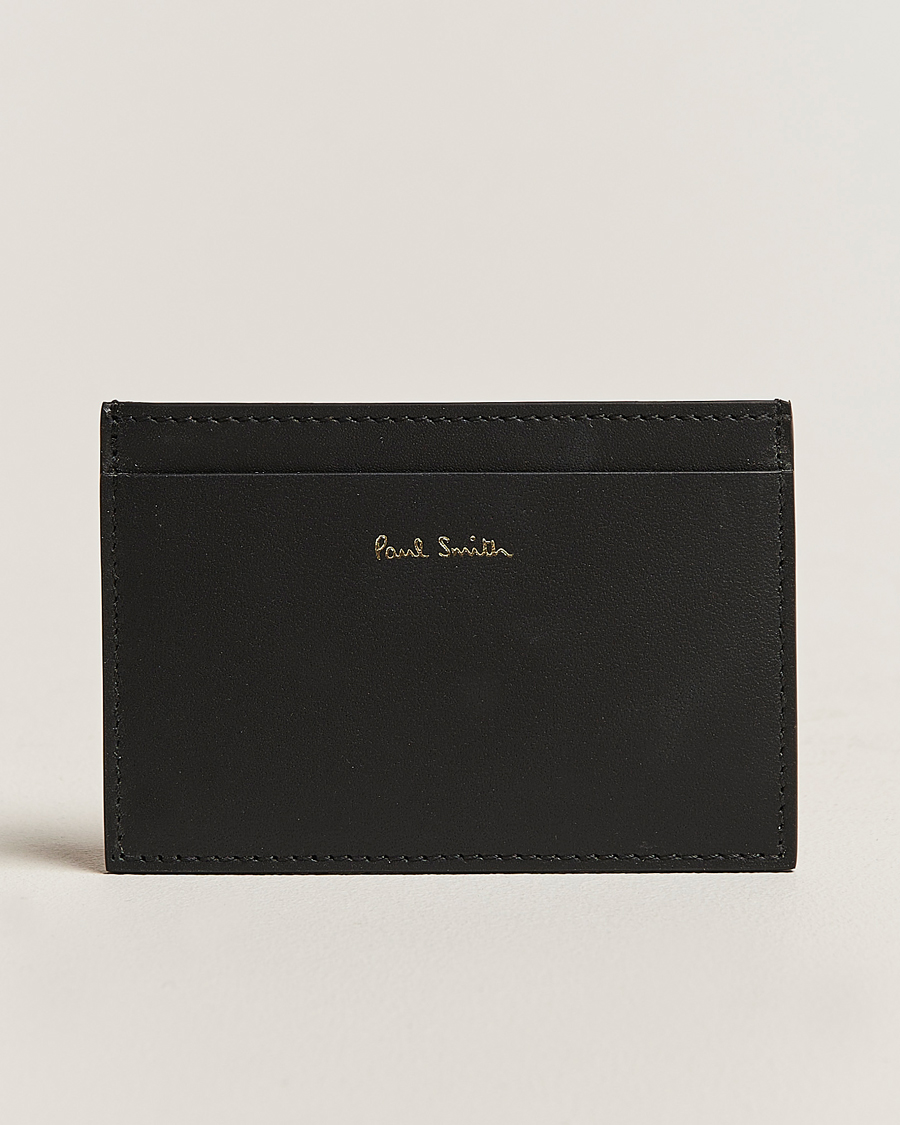 Men | Wallets | Paul Smith | Paul SmithSignature Stripe Card HolderBlack