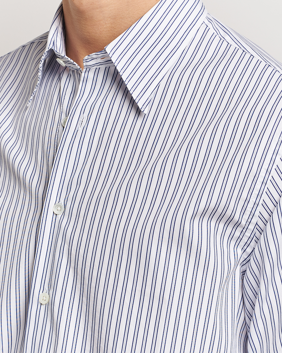 Men | Shirts | Sunflower | Base Shirt White/Blue