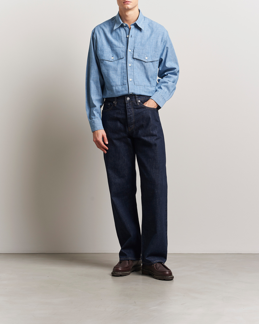 Men | Jeans | Sunflower | Loose Jeans Simple Rinse Blue