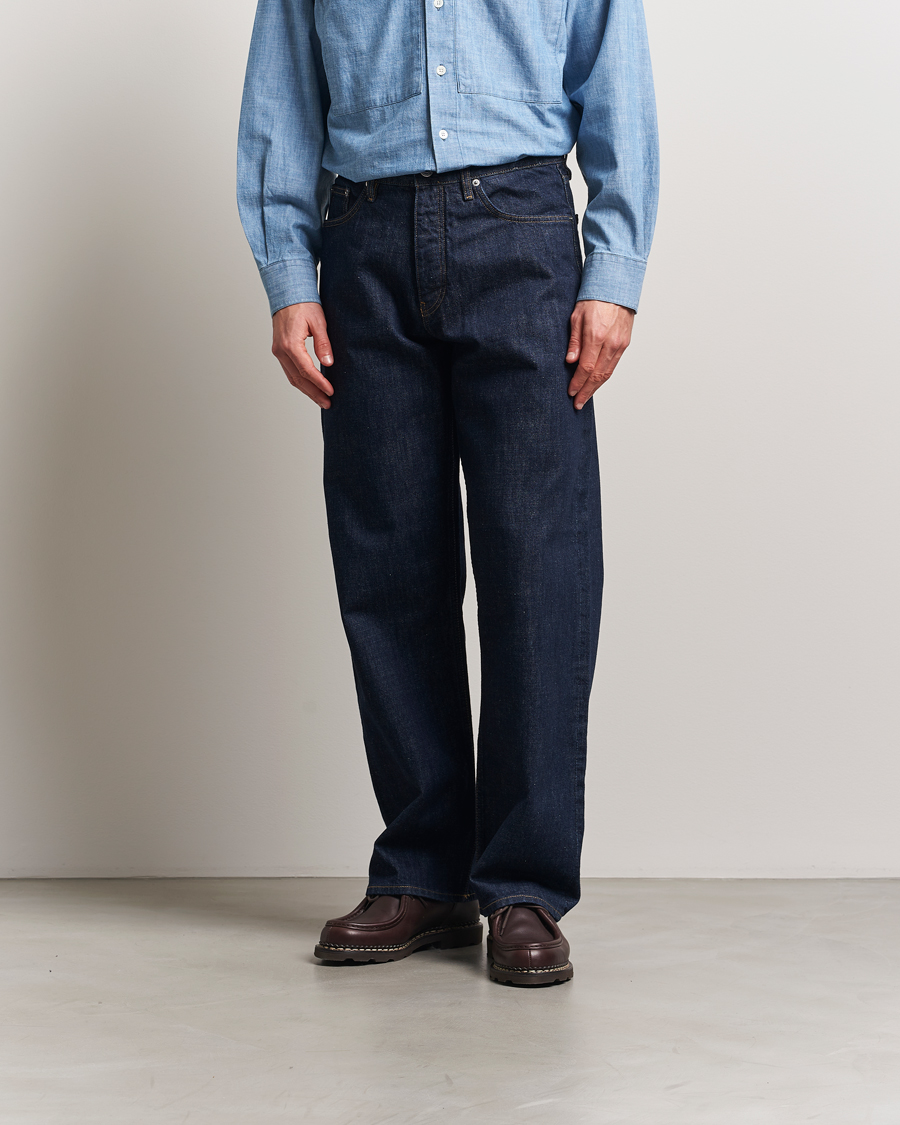 Men | Jeans | Sunflower | Loose Jeans Simple Rinse Blue